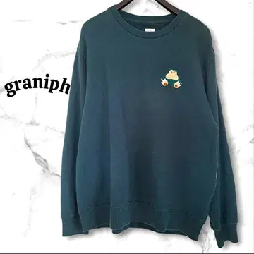 graniph 카비곤 맨투맨 L 사이즈 사가라 자수