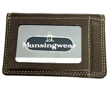 Munsingwear 먼싱웨어 정기권 케이스 두겹 양가죽 미사용
