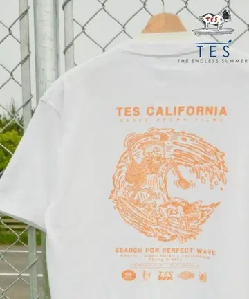 TES 엔드리스 써머 부히 빅 실루엣 한정판 티셔츠 론 헤르만