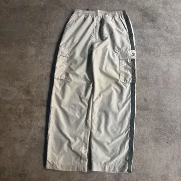 AIR WALK 나일론 카고 팬츠 트랙 팬츠 사이드 라인 팬츠