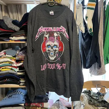 Metallica Tour 티셔츠 96-97 2XL 티셔츠 korn
