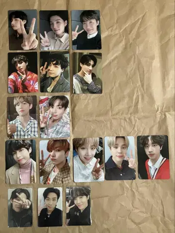 공식 BTS 트레이딩 카드 묶음 판매