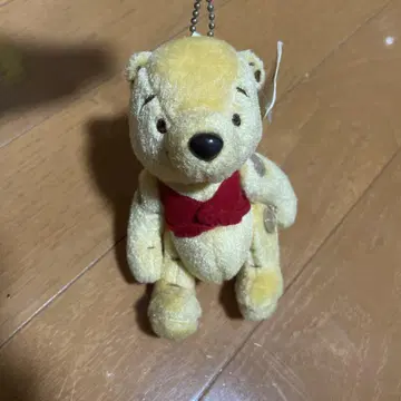 곰돌이 푸 봉제 인형 스트랩 앤티크