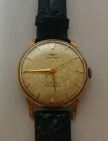 타카노 TAKANO 수동 와인딩 앤티크 시계
