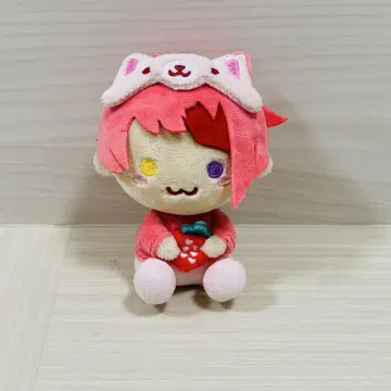 리견 군 스토푸리아니마루 앉은 봉제 인형 키링