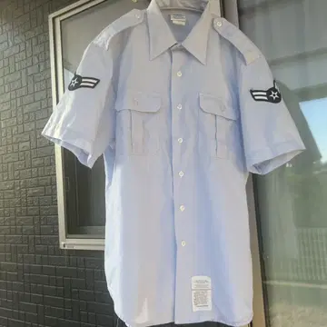 DSCP 에어포스 드레스 셔츠 반팔 에폴렛