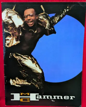 MC HAMMER 1990 팜플렛