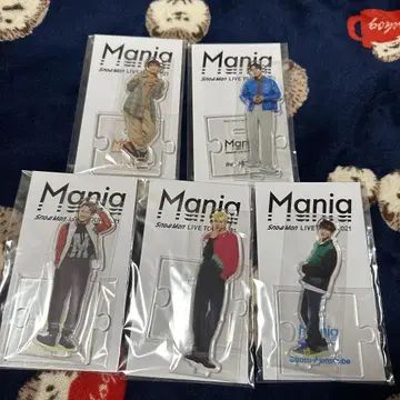 Snow Man Mania 아크릴 스탠드 5개 세트