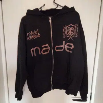 MADE EXTREME 블랙 후드티