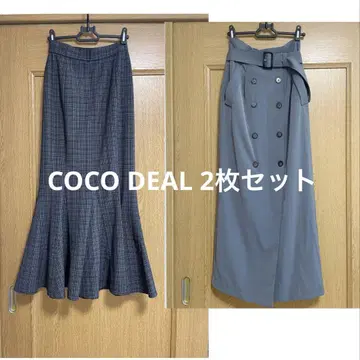 COCO DEAL 코코딜 스커트 2장 세트