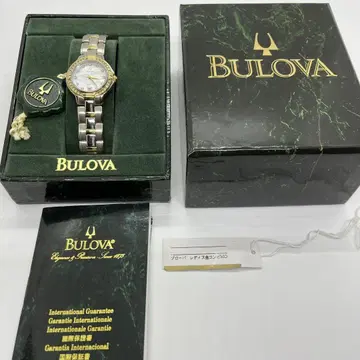 Bulova 여성용 시계 실버 골드