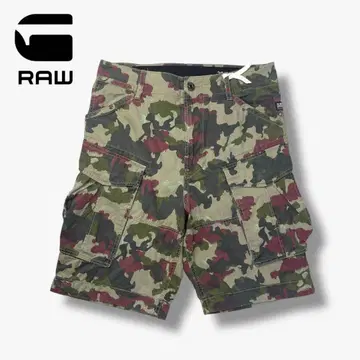G-STAR RAW 지스타로우 카모플라쥬 하프 팬츠 스트릿 28