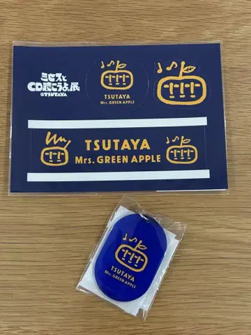 Mrs.GREEN APPLE TSUTAYA 콜라보 굿즈