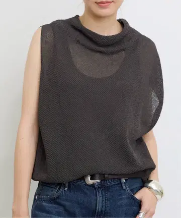 L'Appartement ASYMMETRY KNIT 그레이