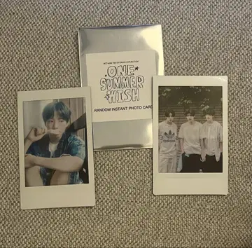 ONE SUMMER WISH 폴라로이드 2장 세트