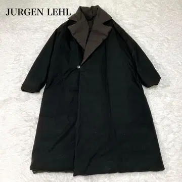 요건 레일 다운 코트 체스터 리버서블 그레이 블랙 M