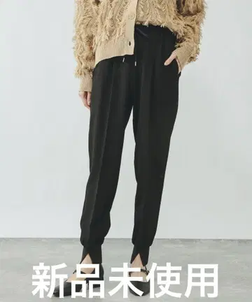 GLOBAL WORK 릴랙스 스마트 조그 팬츠 블랙 블랙