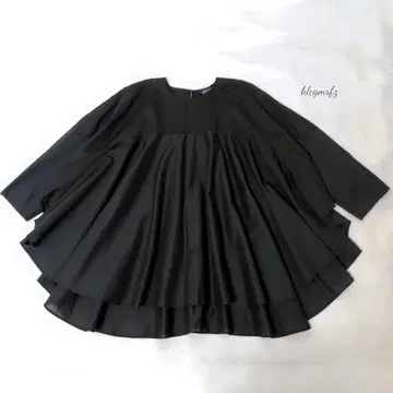 mizuiro ind 볼륨 플레어 풀오버 셔츠 미즈이로 인드