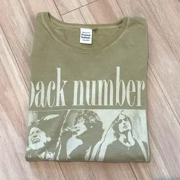 back number 락밴드 같은 롱 티셔츠 롱 티셔츠