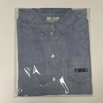 TWS 데님 셔츠 M 사이즈
