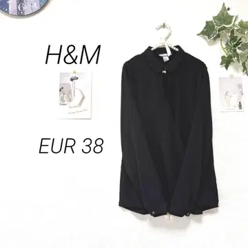 9544 H&M 에이치앤엠 카슈쿨 블라우스 무지 출퇴근 오피스