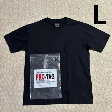 PRO-TAG 프로 태그 9oz 헤비 웨이트 티셔츠 L 사이즈