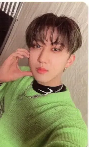 StrayKids ODDINARY Changbin 트레이딩 카드 빨간색