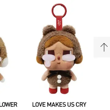 팝 마트 CRYBABY Crying Again 페이스 봉제 인형 곰