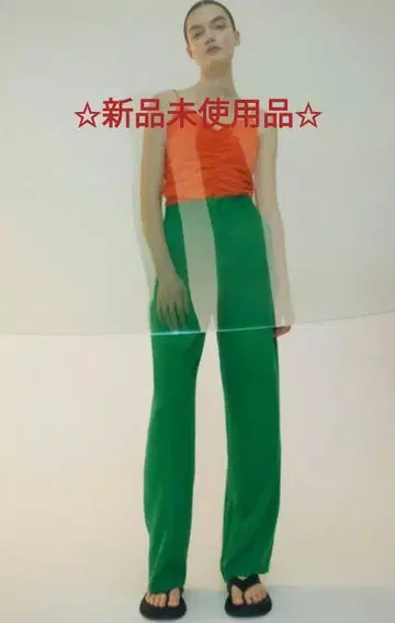 자라 남성용 와이드 레그 팬츠