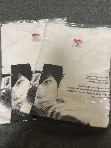 아라마키 요시히코 30주년 기념 롱 티셔츠