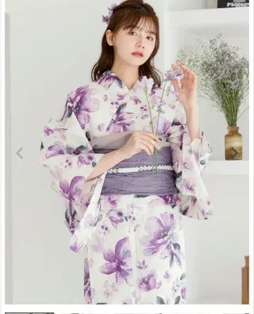 디타 유카타 [후지색의 찬란한 색감]