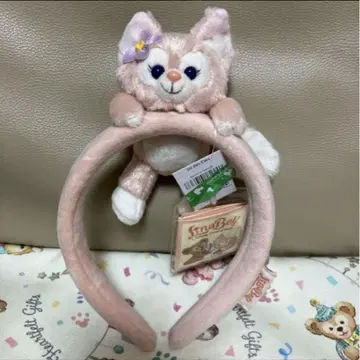 홍콩 디즈니랜드 리나벨 머리띠 미사용 택 포함