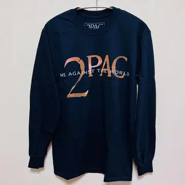 미사용 새상품 2PAC 누비아 긴팔 티셔츠 블랙 S 멕시코제 00066
