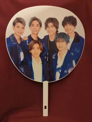 SixTONES 21-22년 카운트다운 콘서트 집합 부채
