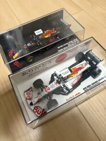 미니 챔프스 F1 1/43 레드불 혼다 RB16B 감사합니다 번호