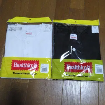 Healthknit 써멀 헨리넥 2장 세트