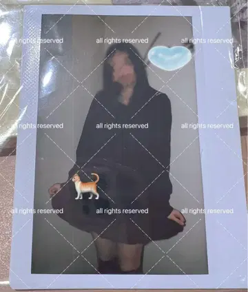 ILLIT 원희 WONHEE 친필 사인 폴라로이드 bomb 미공개