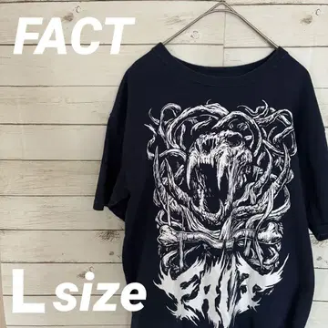 FACT 티셔츠 L 사이즈