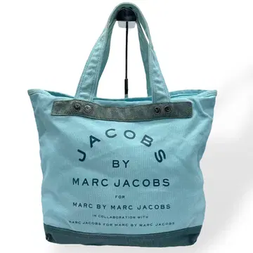 고품질 MARC BY MARC JACOBS 토트백 캔버스 A4 수납 가능