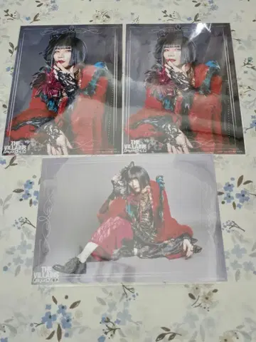 무대 빌런즈 브로마이드 블랙 도마뱀 (겐 고키 씨) 3장