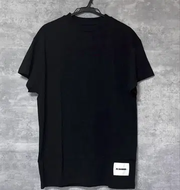 JIL SANDER+ 블랙 티셔츠 M 상당 3팩 반팔 단품