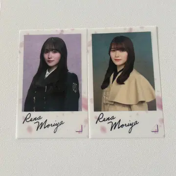 사쿠라자카46 모리야 레이나 클리어 스티커