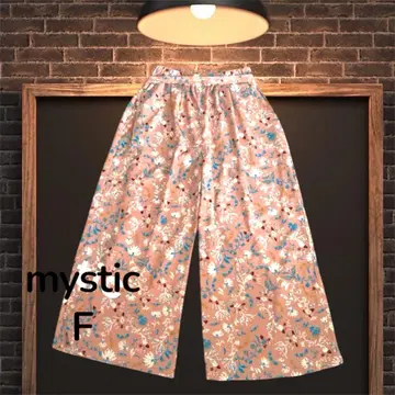 mystic 미스틱 여성용 와이드 팬츠 핑크 프리 사이즈