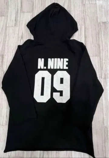 넘버나인 NUMBER(N)INE rose기 풋볼 후드티 3