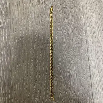 골드 컬러 체인 팔찌 약 20cm