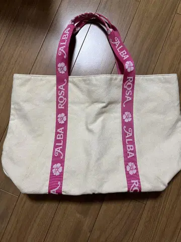 알바로사 로고 토트백