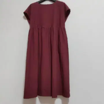 핸드메이드 프렌치 슬리브 타입 원피스 와셔 코튼