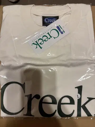 새상품 Creek Angler's Device 티셔츠 내추럴 L