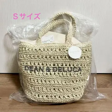 DEAN & DELUCA 빔즈 크로셰 바스켓 백 S 사이즈
