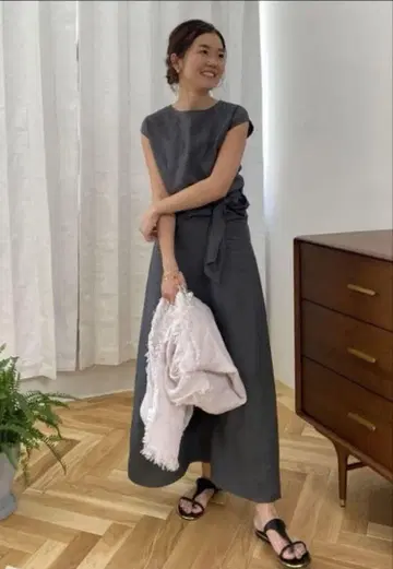 빔즈 카슈쿨 린넨 블라우스 메구로 코코